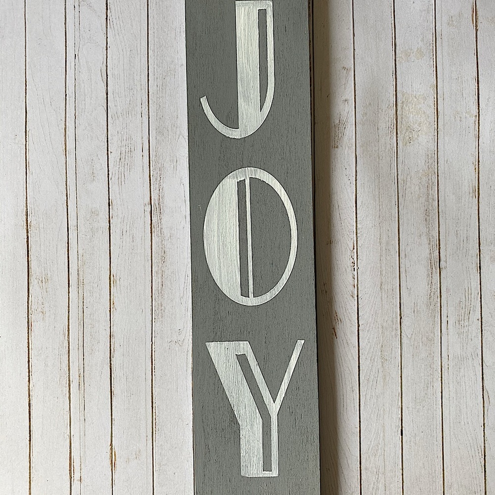 Handmade Joy Sign